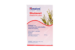 Himalaya Wellness Pure Herbs Shatavari 250 MG Tablet 60