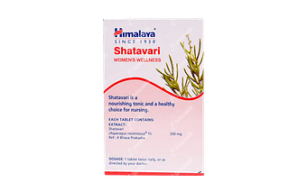 Himalaya Wellness Pure Herbs Shatavari 250 MG Tablet 60