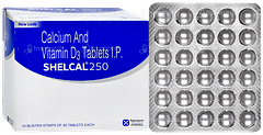 Shelcal 250 Tablet 30