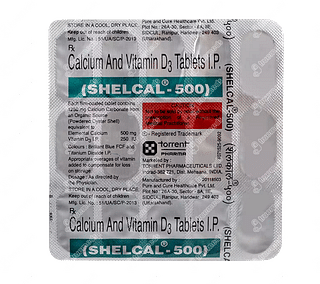 Shelcal 500 Mg/250iu Tablet 15