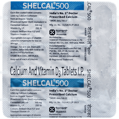 Shelcal 500 Tablet 15