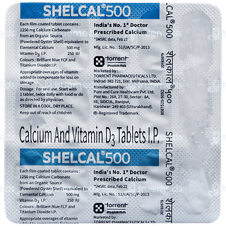 Shelcal 500 Tablet 15