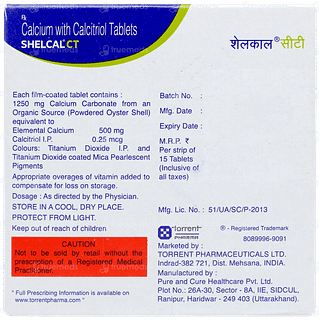 Shelcal Ct Tablet 15