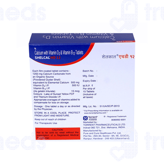 Shelcal Hd 12 Tablet 15