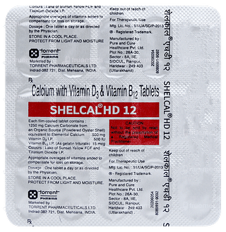 Shelcal Hd 12 Tablet 15