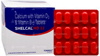 Shelcal Hd 12 Tablet 15