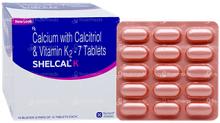 Shelcal K Tablet 15