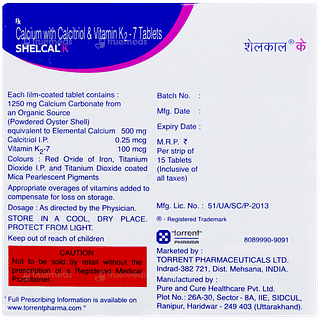 Shelcal K Tablet 15