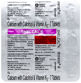 Shelcal K Tablet 15