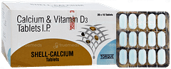 Shell Calcium Tablet 15