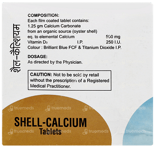 Shell Calcium Tablet 15