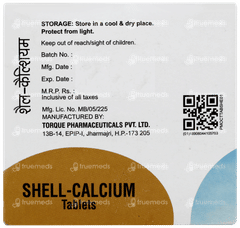 Shell Calcium Tablet 15