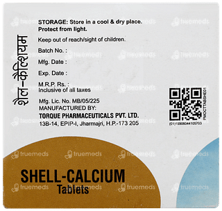 Shell Calcium Tablet 15