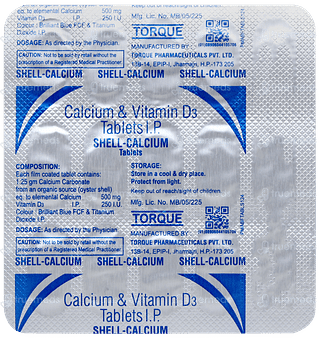 Shell Calcium Tablet 15