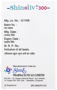 Shinoliv 300 Tablet 10 Shinoliv 300 Tablet 10