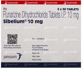 Sibelium 10mg Tablet 30