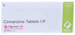 Sigcinar 25 Mg Tablet 10 Sigcinar 25 Mg Tablet 10