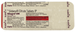 Silagra 100 MG Tablet 4