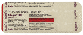 Silagra 100 MG Tablet 4