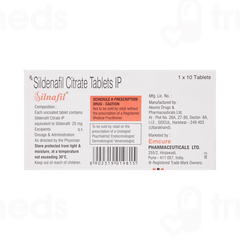 Silnafil 25 MG Tablet 10 Silnafil 25 MG Tablet 10