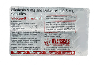 Silocap D 8/0.5 MG Capsule 10