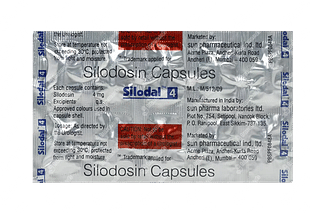 Silodal 4 MG Capsule 10