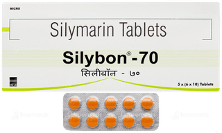 Silybon 70 Tablet 10