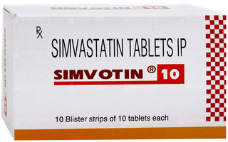 Simvotin 10 Tablet 10