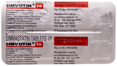 Simvotin 10 Tablet 10 Simvotin 10 Tablet 10