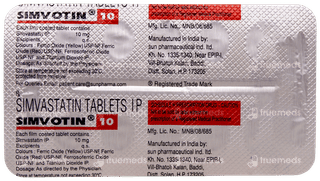Simvotin 10 Tablet 10