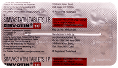 Simvotin 10 Tablet 10