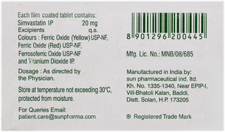 Simvotin 20 Tablet 10
