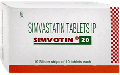 Simvotin 20 Tablet 10 Simvotin 20 Tablet 10