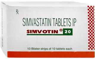 Simvotin 20 Tablet 10