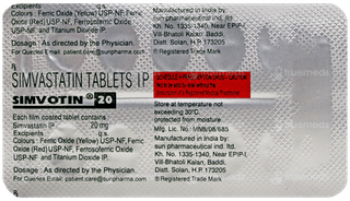 Simvotin 20 Tablet 10