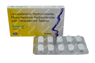 Sinarest Lp New 2.5/10/500 MG Tablet 10