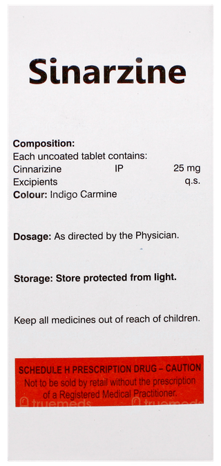 Sinarzine Tablet 10