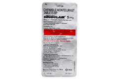 Singulair 5mg Chewable Tablet 7