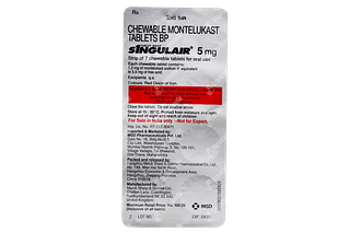 Singulair 5 MG Tablet 7