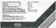 Sirova 1 Mg Tablet 10 Sirova 1 Mg Tablet 10