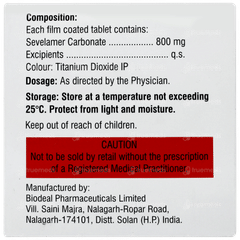 Sivel 800 Tablet 10 Sivel 800 Tablet 10
