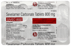 Sivel 800 Tablet 10 Sivel 800 Tablet 10