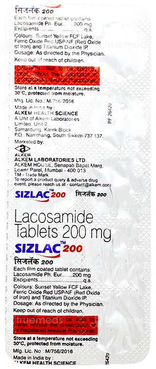 Sizlac 200 Tablet 10
