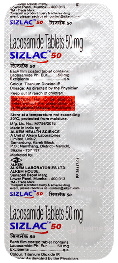 Sizlac 50 Tablet 10 Sizlac 50 Tablet 10