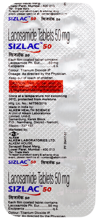 Sizlac 50 Tablet 10