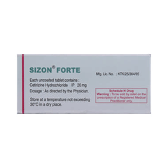 Sizon Forte 20 Mg Tablet 10