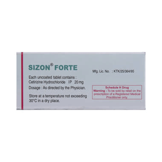 Sizon Forte 20 Mg Tablet 10