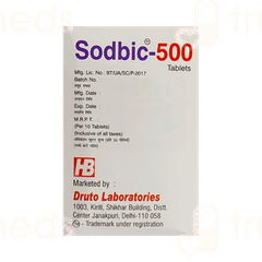 Sodbic 500 Tablet 10