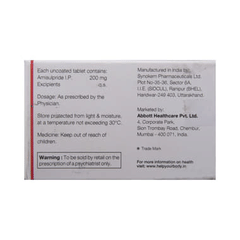 Solaze 200 MG Tablet 10