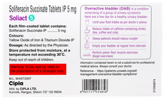Soliact 5 Tablet 15 Soliact 5 Tablet 15